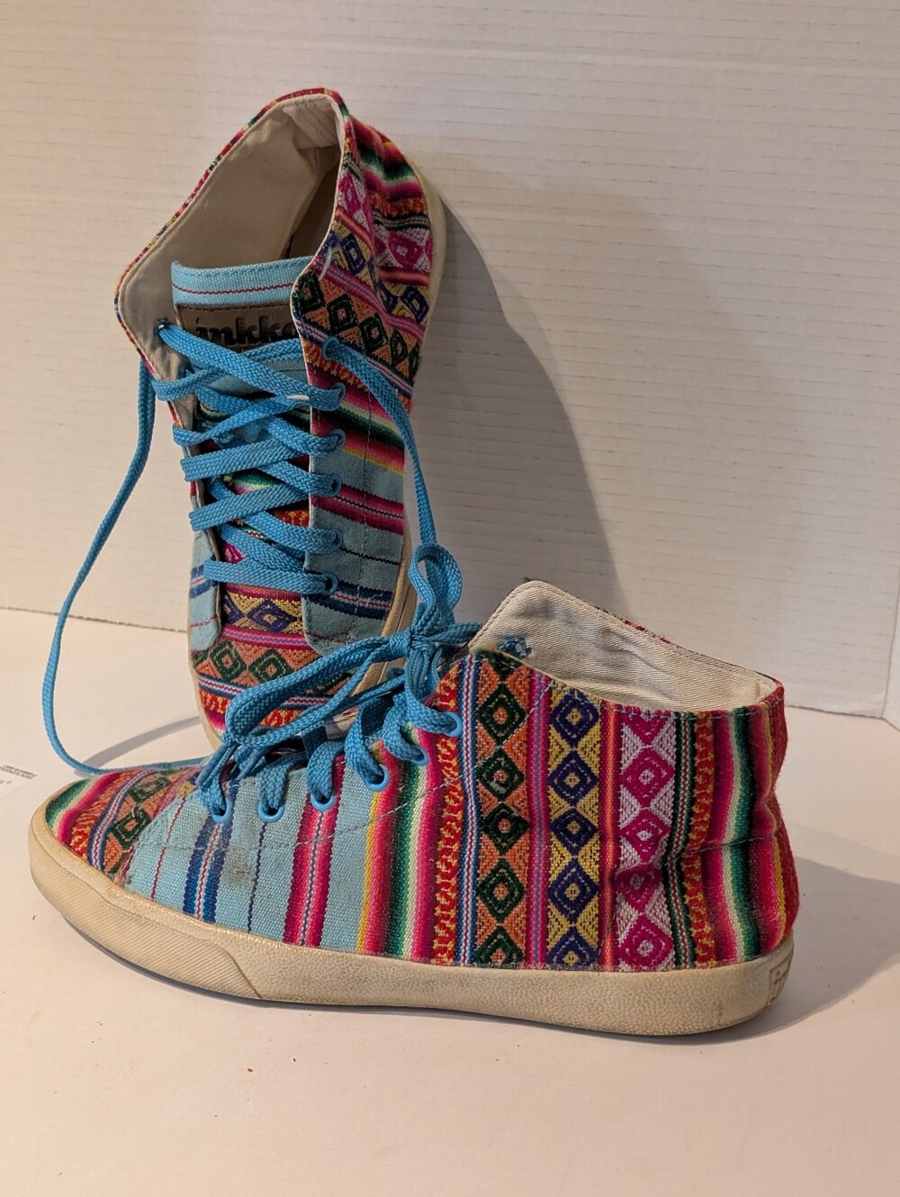 INKKAS HI-TOP SNEAKERS MENS 7 WOMENS 9